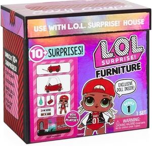 L.O.L. Surprise! Furniture Set with Doll Crazy Coupe.